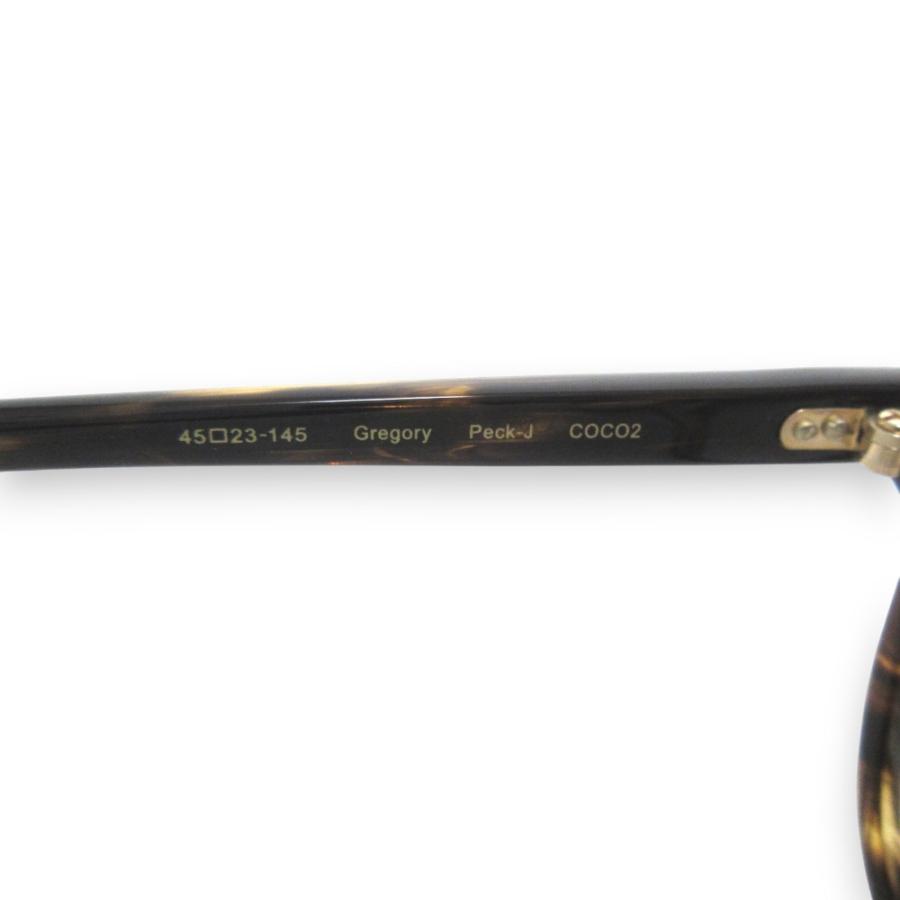 OLIVER PEOPLES 美品 オリバーピープルズ GREGORY PECK-J COCO2 べっ甲 