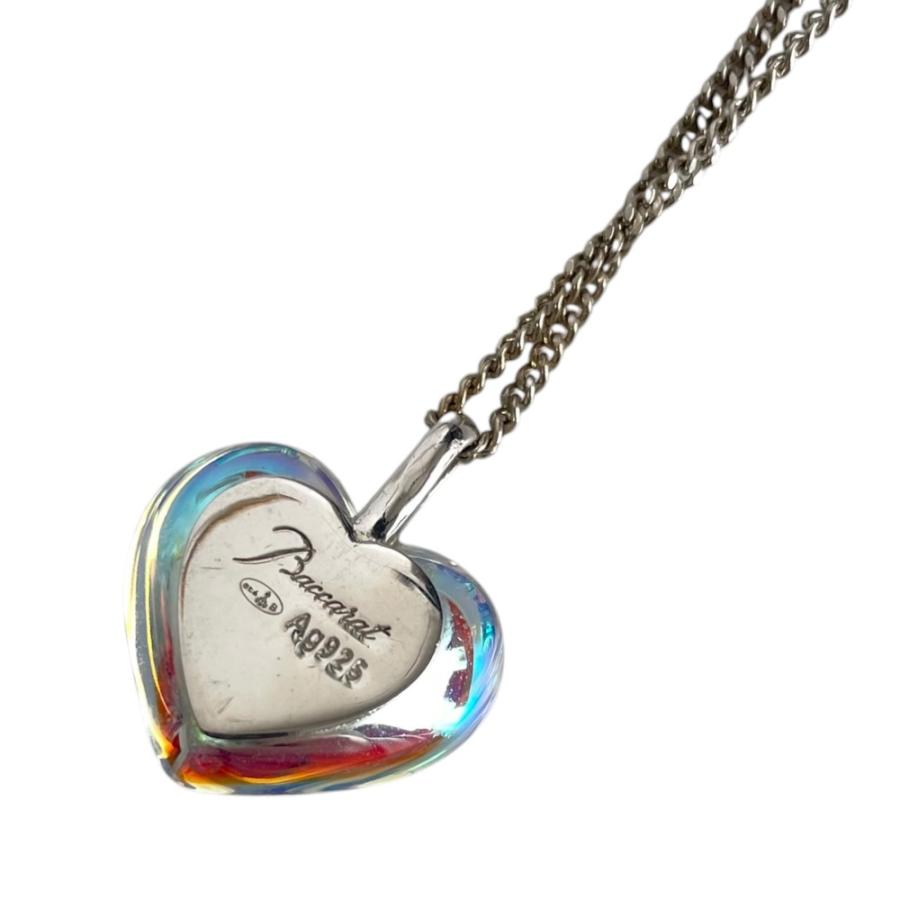 バカラ 美品 Baccarat ロマンス ハート SV925 クリスタルガラス  