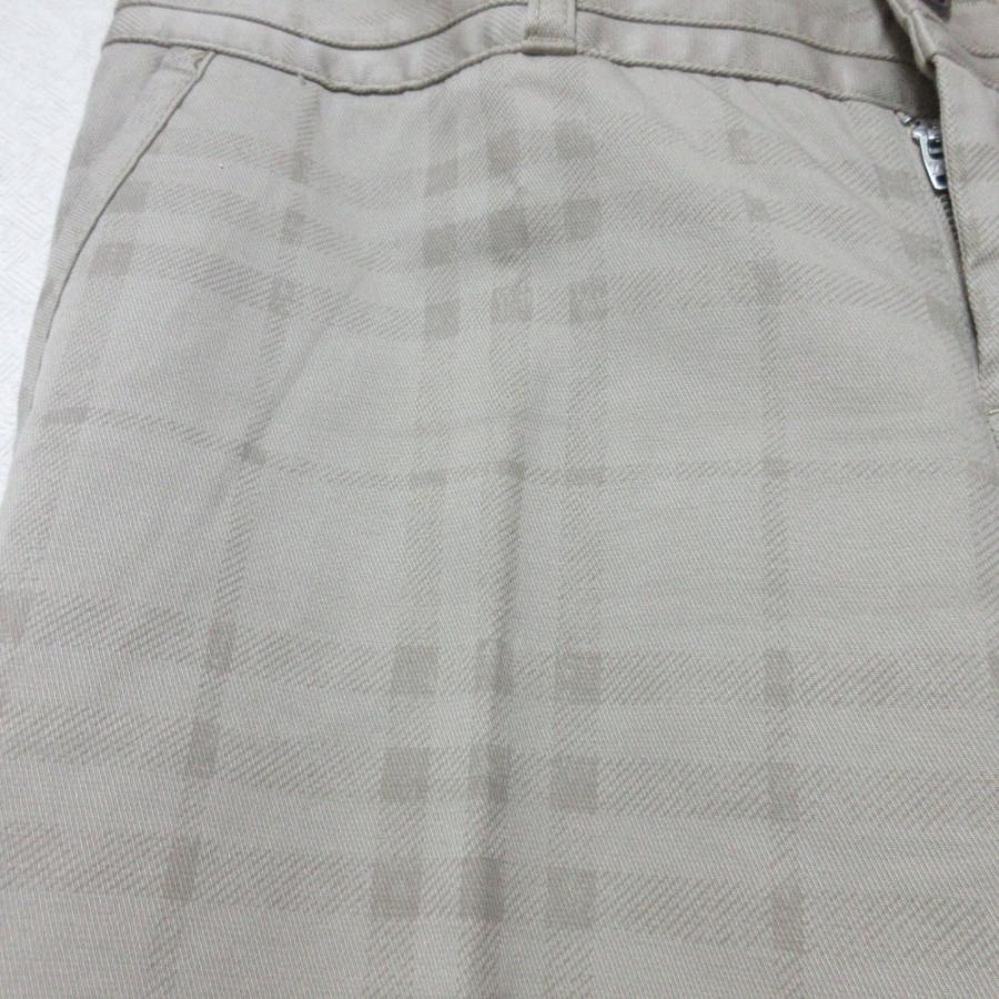BURBERRY（バーバリー） 美品 スラックス チェックパンツ 42 ベージュ