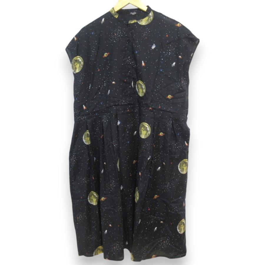 marble SUD 美品 マーブルシュッド Universal Dot 宇宙柄 ノースリーブ  