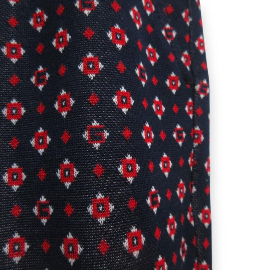 専用 未使用級 20SS⭐️GUCCI ワイドフレアパンツ GG 総柄 リネン GUCCI 美品 グッチ ジオメトリック Gパターン 総柄 フレアパンツ