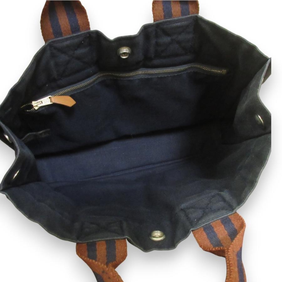 HERMES 良品 エルメス フールトゥ PM キャンバス トートバッグ