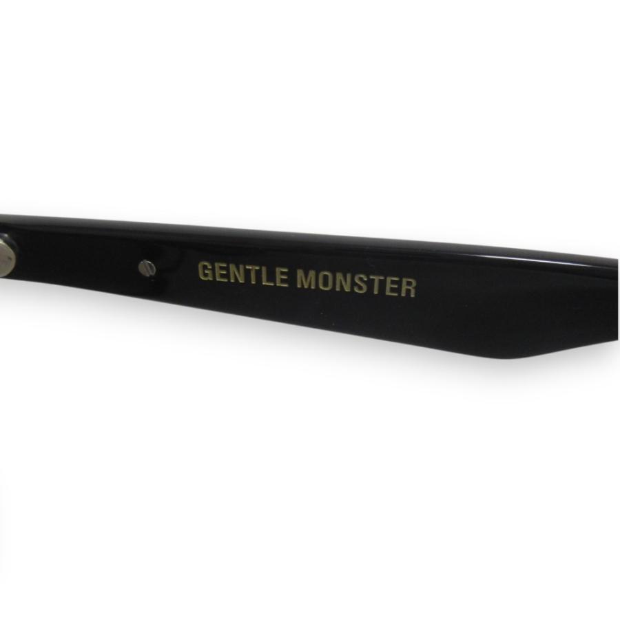 美品 GENTLE MONSTER ジェントルモンスター LILIT ウェリントン型 ティントレンズ サングラス 眼鏡 アイウェア ブラック×ブラウン レディース 古着 中古 USED 美品 GENTLE MONSTER ジェントルモンスター LILIT ウェリントン型