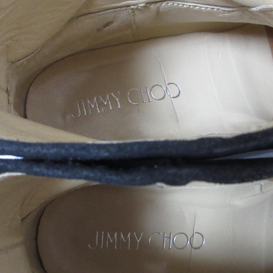37　JIMMY CHOO　ジミーチュウ　グレージュ　スエード　わずかな擦れのみ JIMMY CHOO（ジミーチュウ） 美品 HARLEY スエード アンクルブーツ