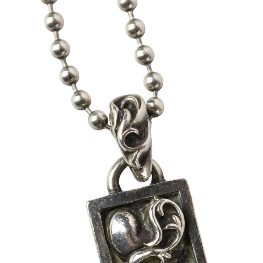 CHROME HEARTS（クロムハーツ） 良品 フレームドハートチャーム 75cm