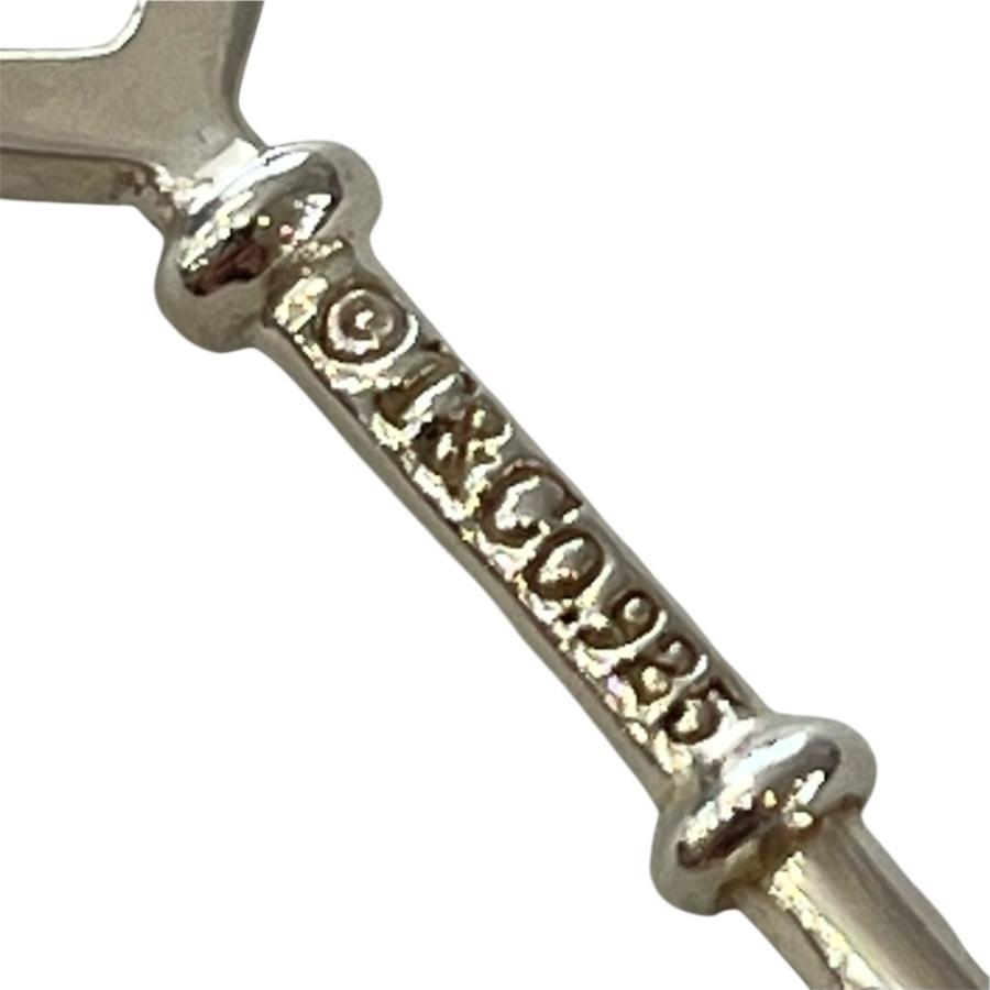 TIFFANY&Co. 美品 Tiffany&Co ティファニー ボールチェーン ハートキー 