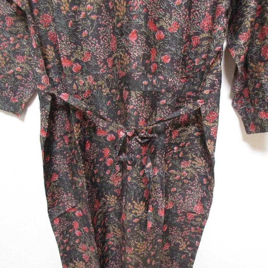 SOIL(ファッション) 未使用 SOIL ソイル COTTON SILK FLOWER PRINT  