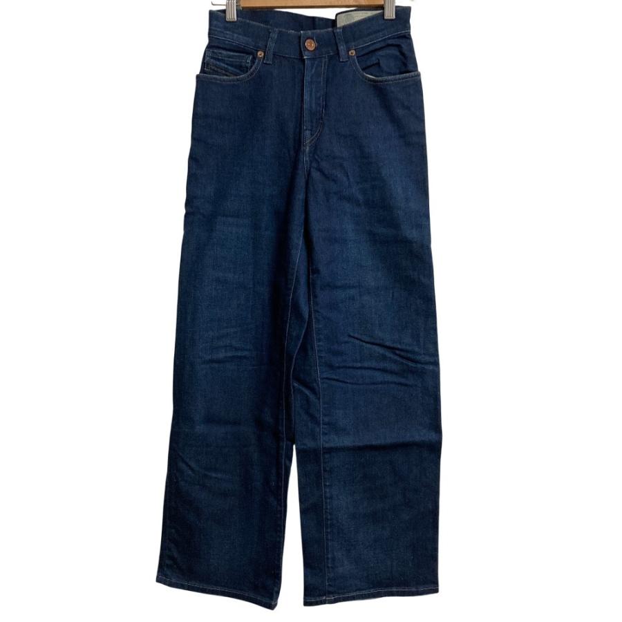 DIESEL（ディーゼル） 美品 Widee ハイウエスト ワイドデニムパンツ 