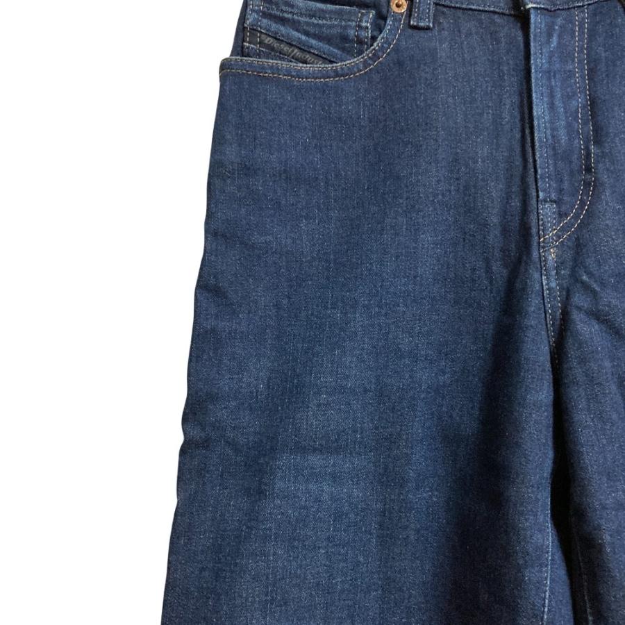 DIESEL（ディーゼル） 美品 Widee ハイウエスト ワイドデニムパンツ
