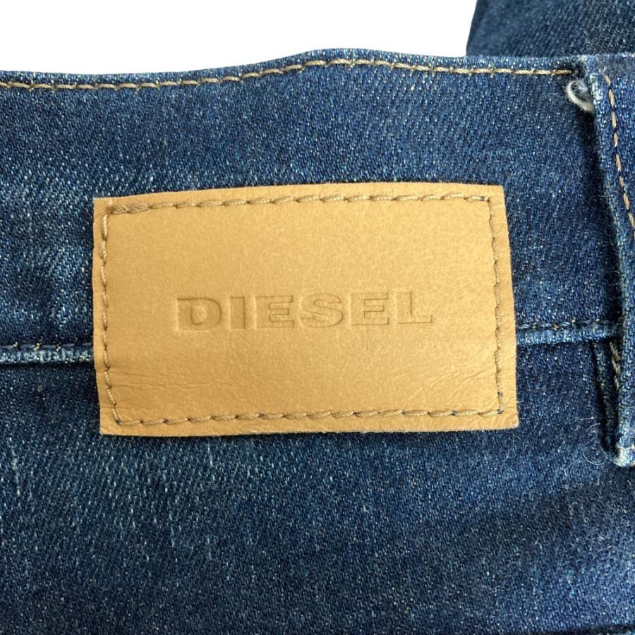 DIESEL（ディーゼル） 美品 Widee ハイウエスト ワイドデニムパンツ