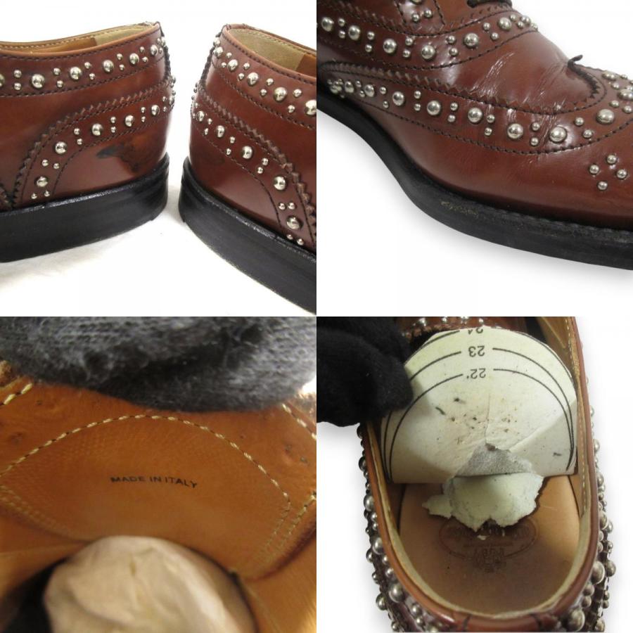 Church's 良品 チャーチ バーウッド レザー スタッズ ドレス