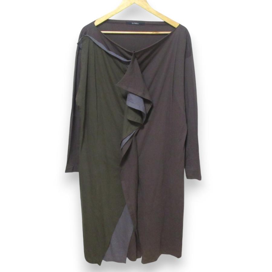 LIMI feu（リミフゥ） 美品 ヨウジヤマモト 配色 長袖 ドッキング