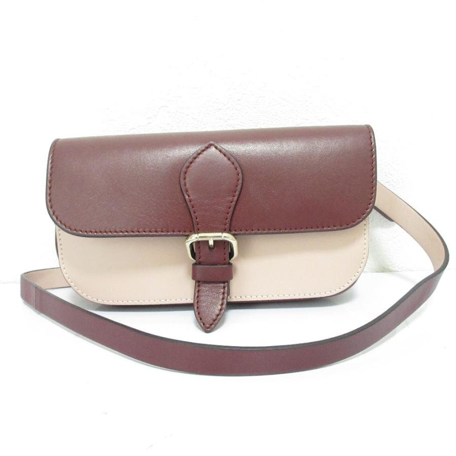 RED VALENTINO（レッドヴァレンティノ） 美品 バイカラー レザー
