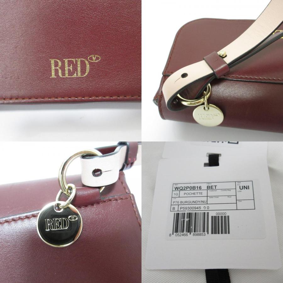 RED VALENTINO（レッドヴァレンティノ） 美品 バイカラー レザー 2WAY 