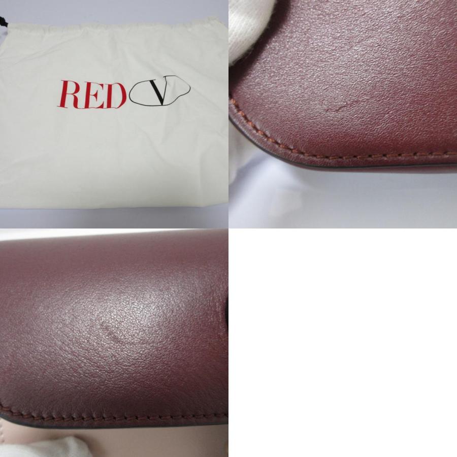 RED VALENTINO（レッドヴァレンティノ） 美品 バイカラー レザー 2WAY 