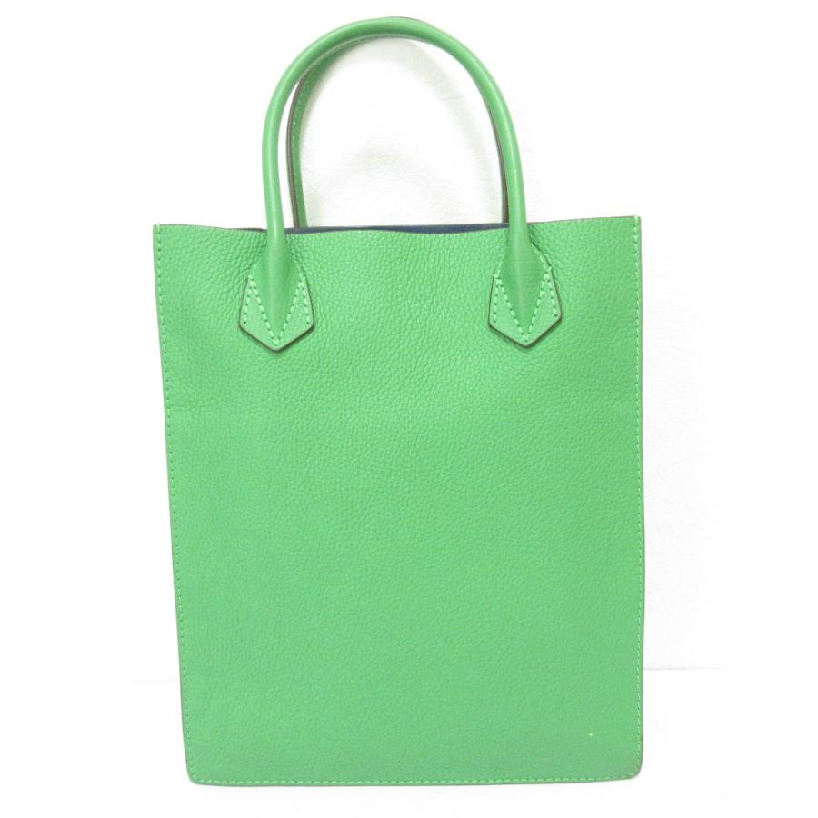 美品 MOREAU PARIS モローパリ レザー トートバッグ ハンドバッグ 