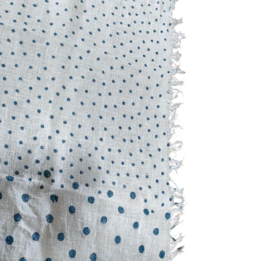 ミナペルホネン　チェック柄刺繍ドット　ハーフコート 38 ミナペルホネン チェック柄刺繍ドット ハーフコート 38