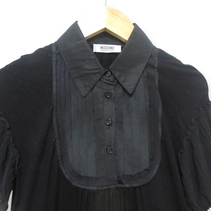 MOSCHINO CHEAP AND CHIC 美品 モスキーノ チープアンドシック フリル 