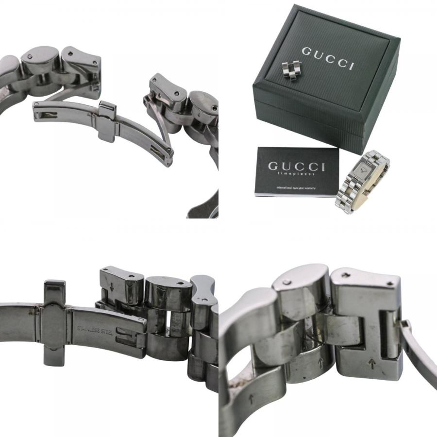 GUCCI（グッチ） 良品 2305L クオーツ腕時計 ウォッチ 文字盤ホワイト