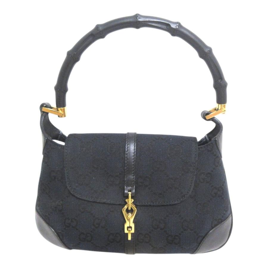 GUCCI（グッチ） 美品 ニュージャッキー バンブーライン GGキャンバス 