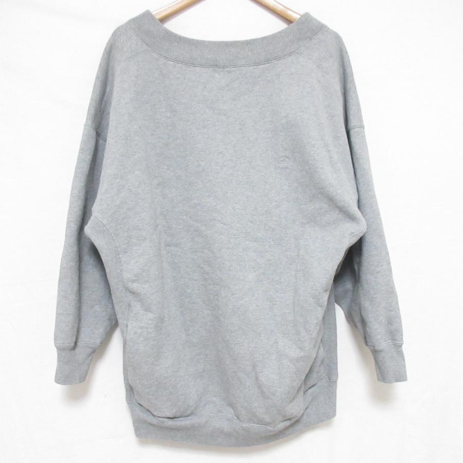 BALENCIAGA グレー スウェット Lサイズ 中古・古着通販】BALENCIAGA (バレンシアガ) ロゴスウェット