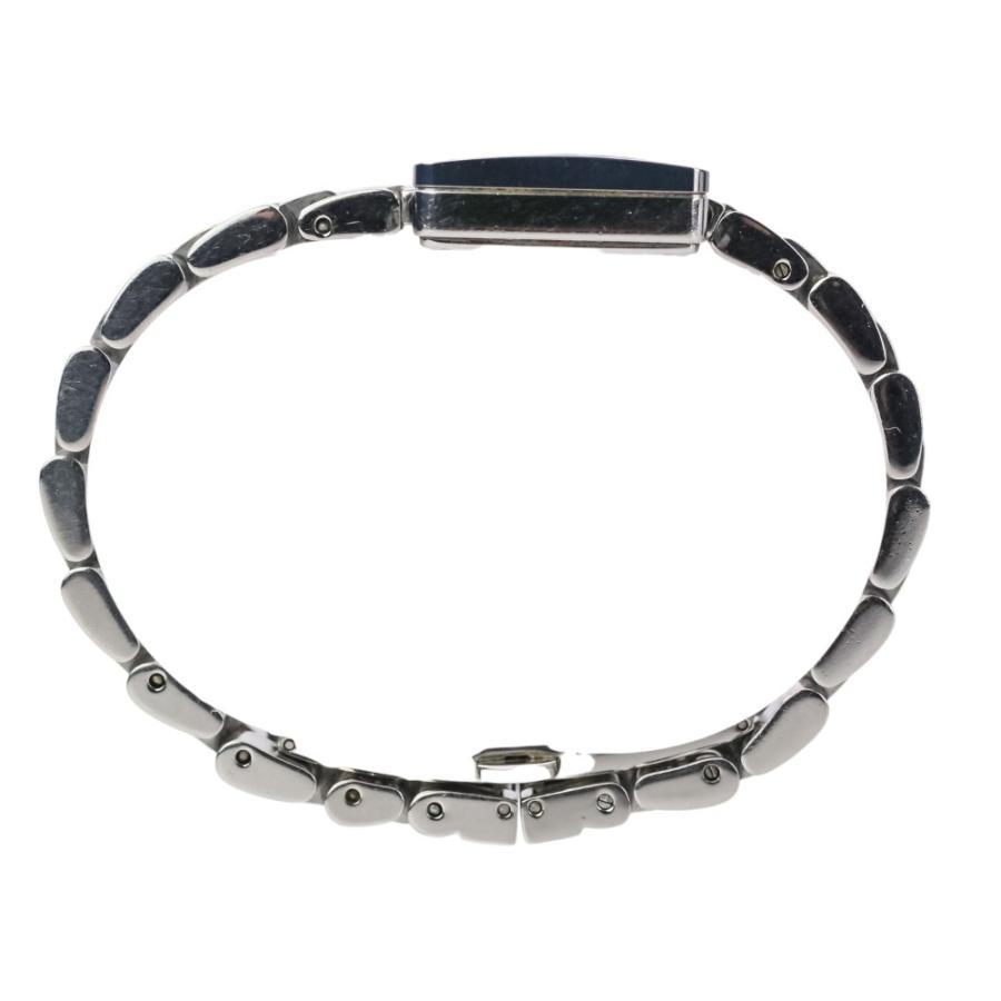 GUCCI（グッチ） 美品 3600L Gロゴスクエア レディース腕時計 ブラック