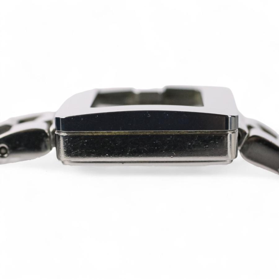 GUCCI（グッチ） 美品 3600L Gロゴスクエア レディース腕時計 ブラック