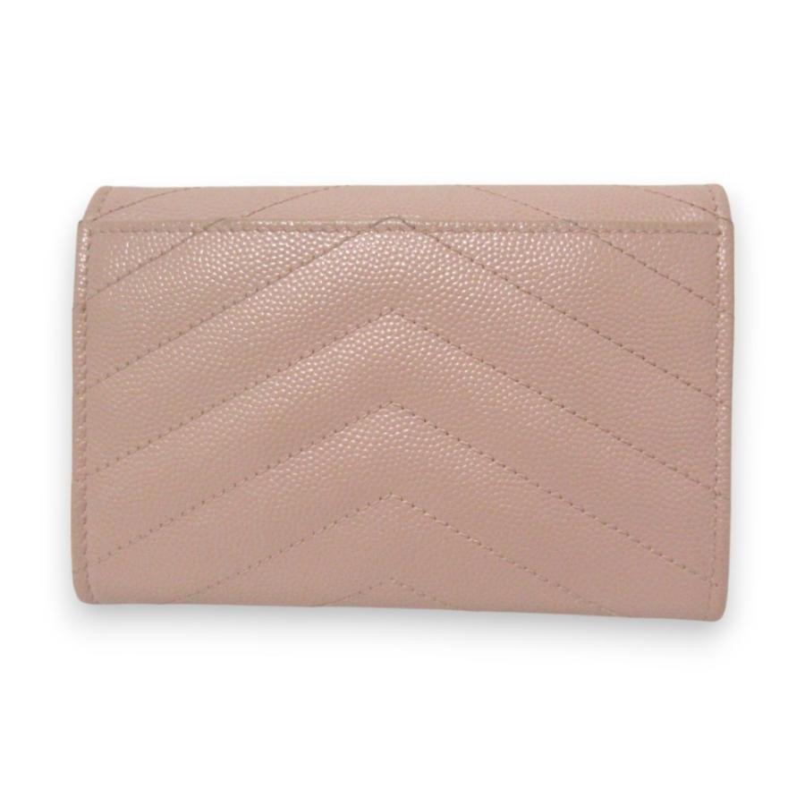 【SAINT LAURENT】マトラッセ カレ コンパクトカードケース SAINT LAURENT サンローラン パリ PARIS 財布 レディース カード