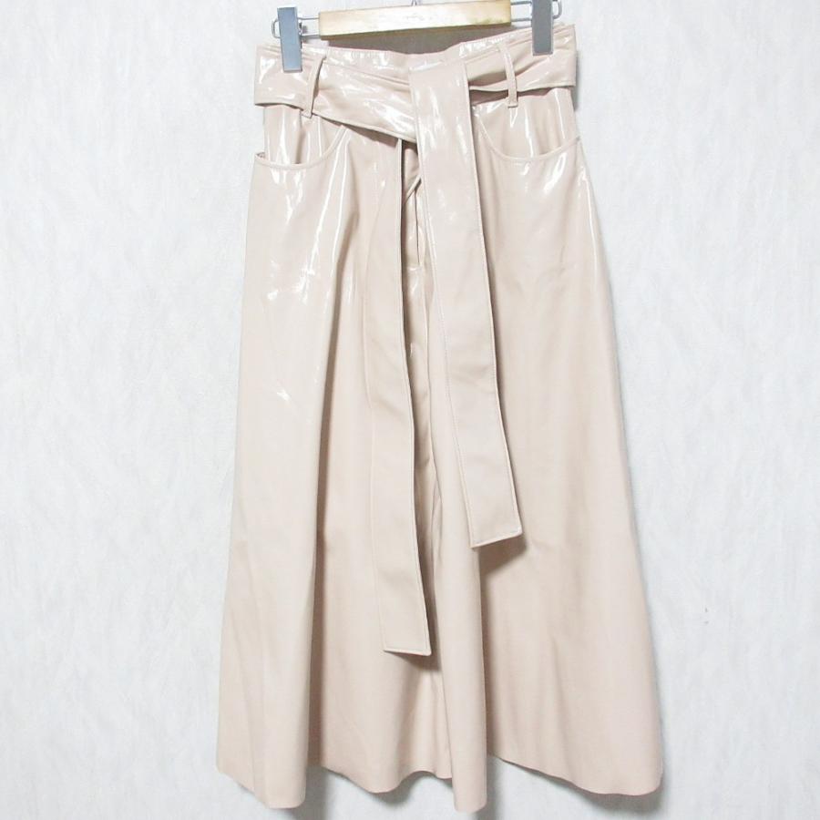 MSGM 未使用 エムエスジーエム エコレザー フェイクレザー ベルテッド  