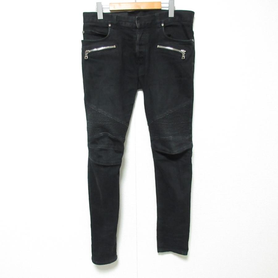 BALMAIN（バルマン） 美品 SLIM BIKER DENIM PANT デニムパンツ 
