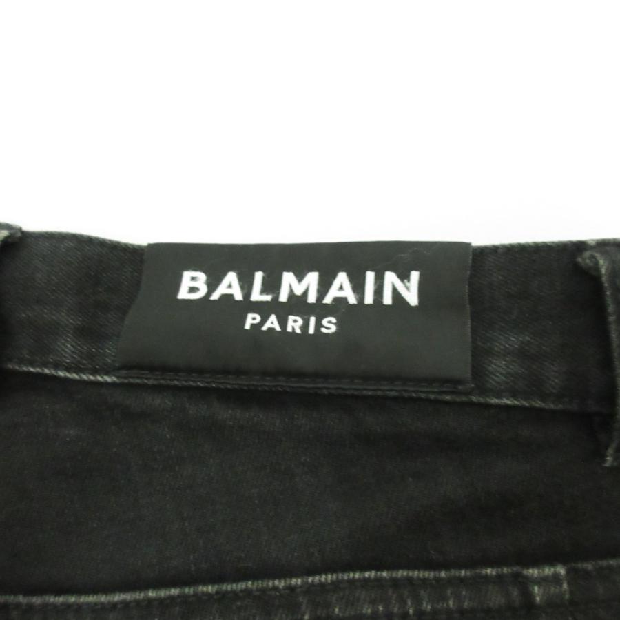 BALMAIN（バルマン） 美品 SLIM BIKER DENIM PANT デニムパンツ
