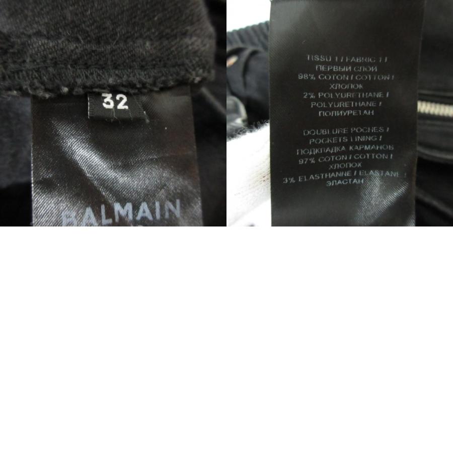 BALMAIN（バルマン） 美品 SLIM BIKER DENIM PANT デニムパンツ