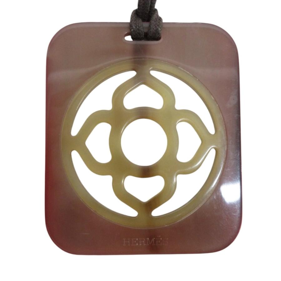 エルメス バッファローホーン ネックレス エルメス バッファローホーン ネックレス ブラウン｜ブランド