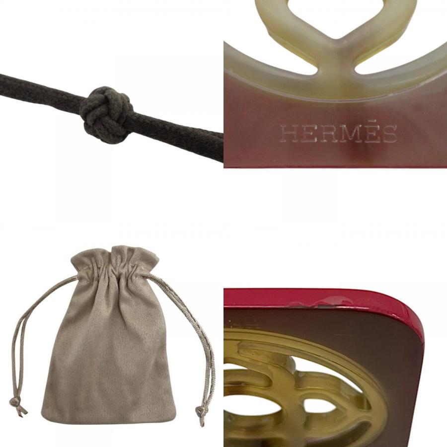 エルメス バッファローホーン ネックレス エルメス(HERMES)エルメス カルーゼル ネックレス バッファロー