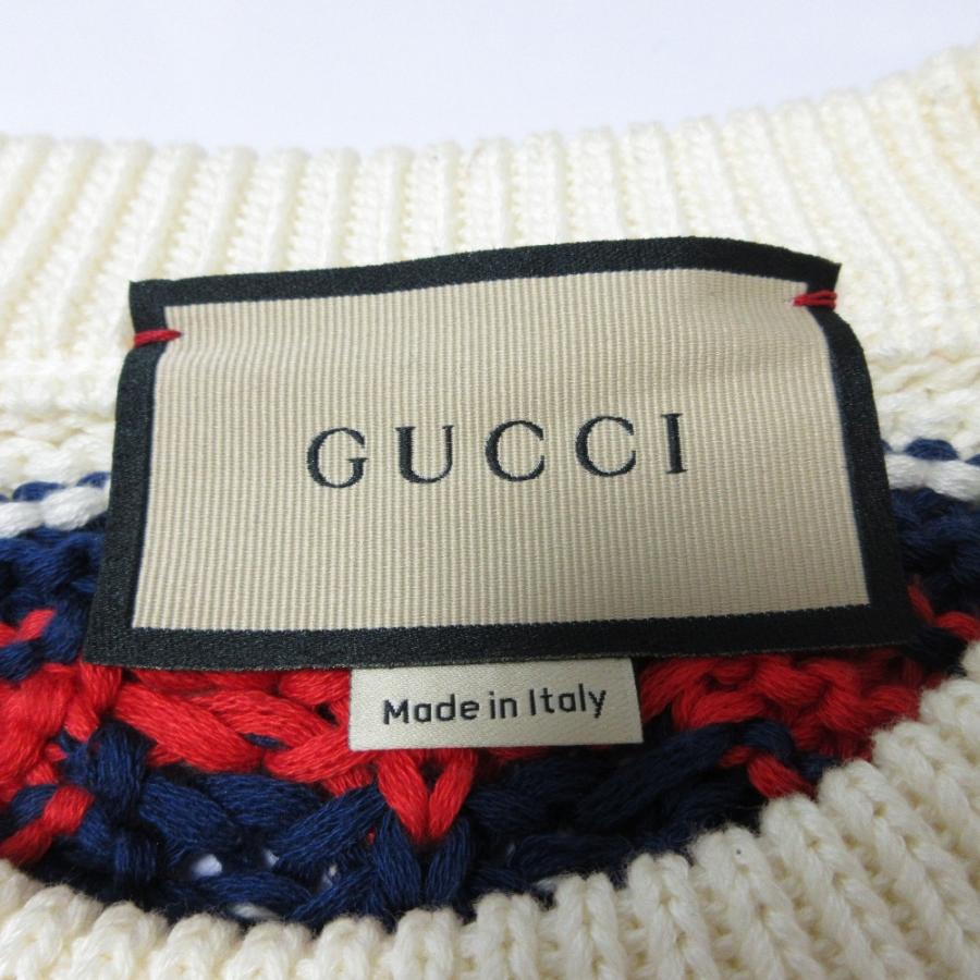 GUCCI（グッチ） 美品 23SS GUCCI ウェブライン シェブロン 長袖