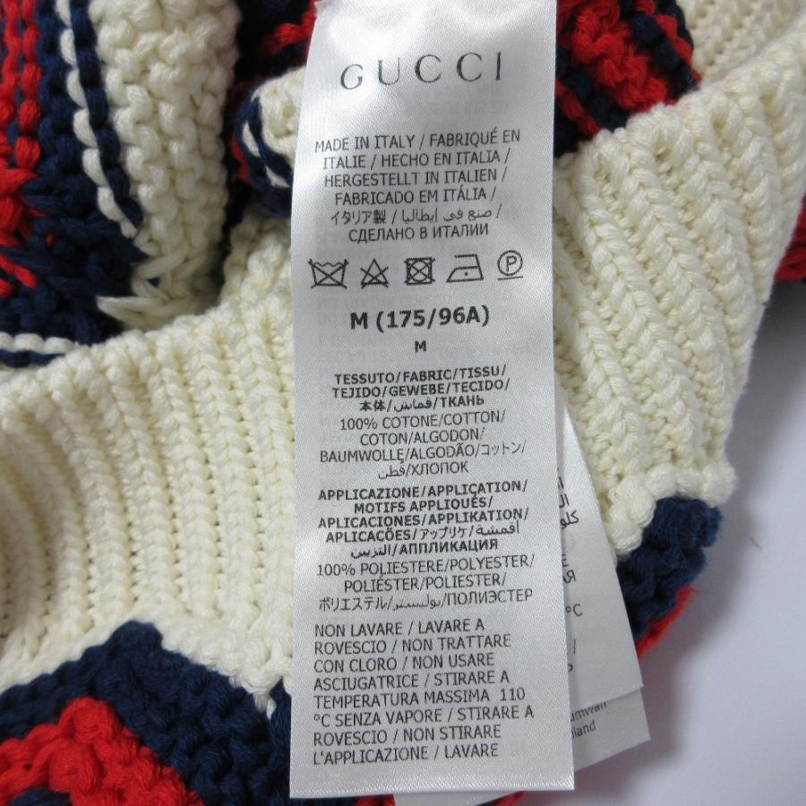 GUCCI（グッチ） 美品 23SS GUCCI ウェブライン シェブロン 長袖