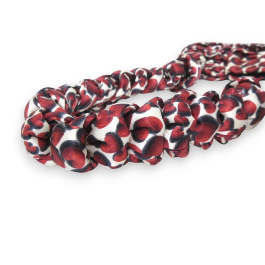 PRADA（プラダ） 良品 ICONIC HEART PRINT SILK SATIN SHOULDER