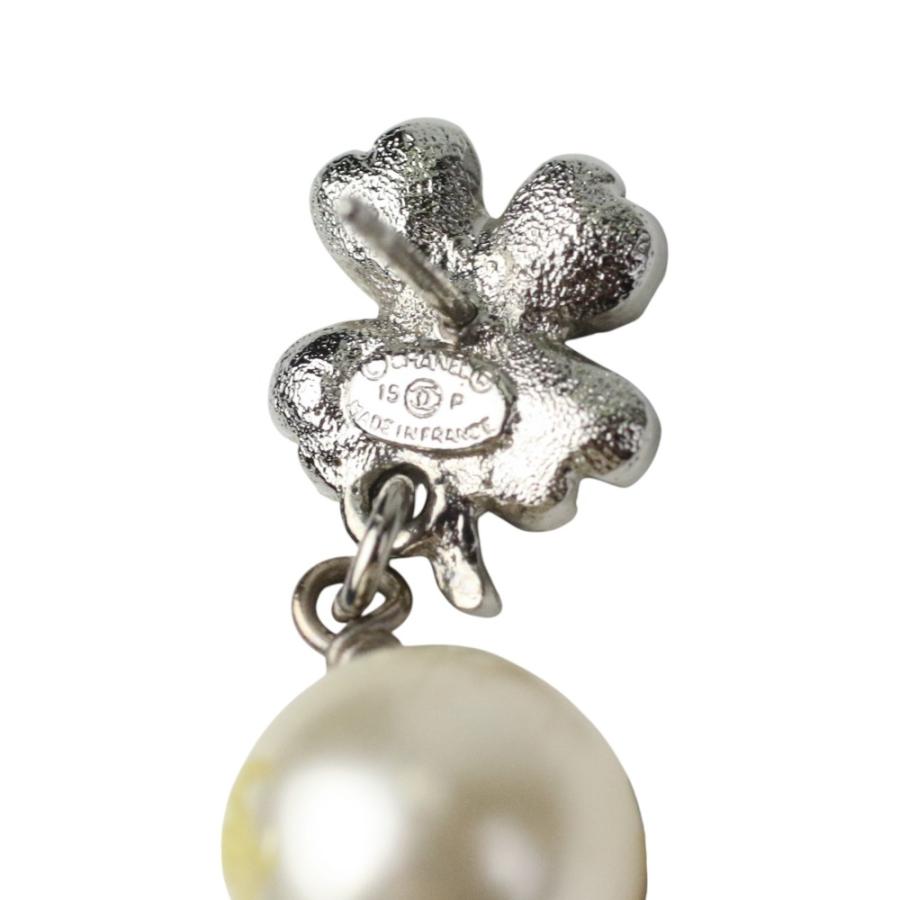 CHANEL シャネル 15P フェイクパール ラインストーンクローバー CHANEL シャネル 15P フェイクパール ラインストーンクローバー