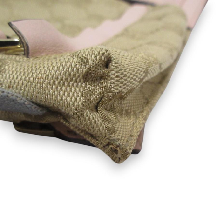 希少色 ピンク●GUCCI ウエストバッグ ボディバッグ GG キャンバス 希少色 ピンク○GUCCI ウエストバッグ ボディバッグ GG キャンバス