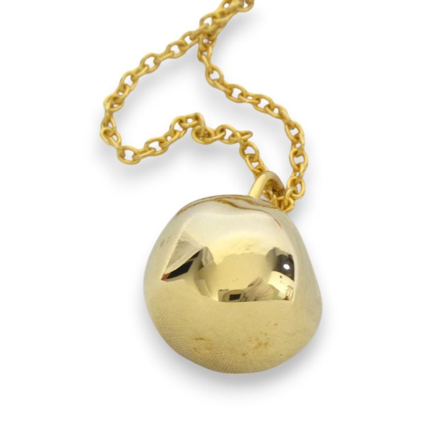 美品 CHIEKO+ チエコプラス wonky ball necklace K18コーティング 変形