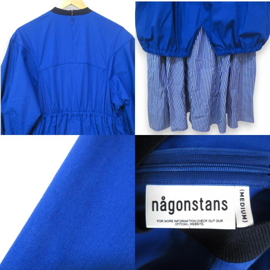 nagonstans 美品 23AW ナゴンスタンス 長袖 ロング丈 ドッキング nagonstans 美品 23AW ナゴンスタンス 長袖 ロング丈 ドッキング