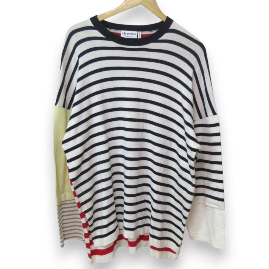 ナゴンスタンス ボーダーカットソー nagonstans 美品 23SS nagonstans