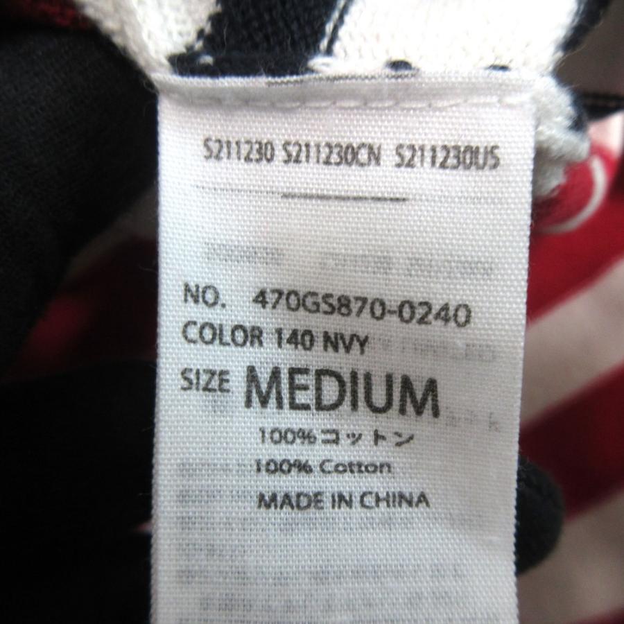 nagonstans 美品 23SS nagonstans ナゴンスタンス mix border pullover