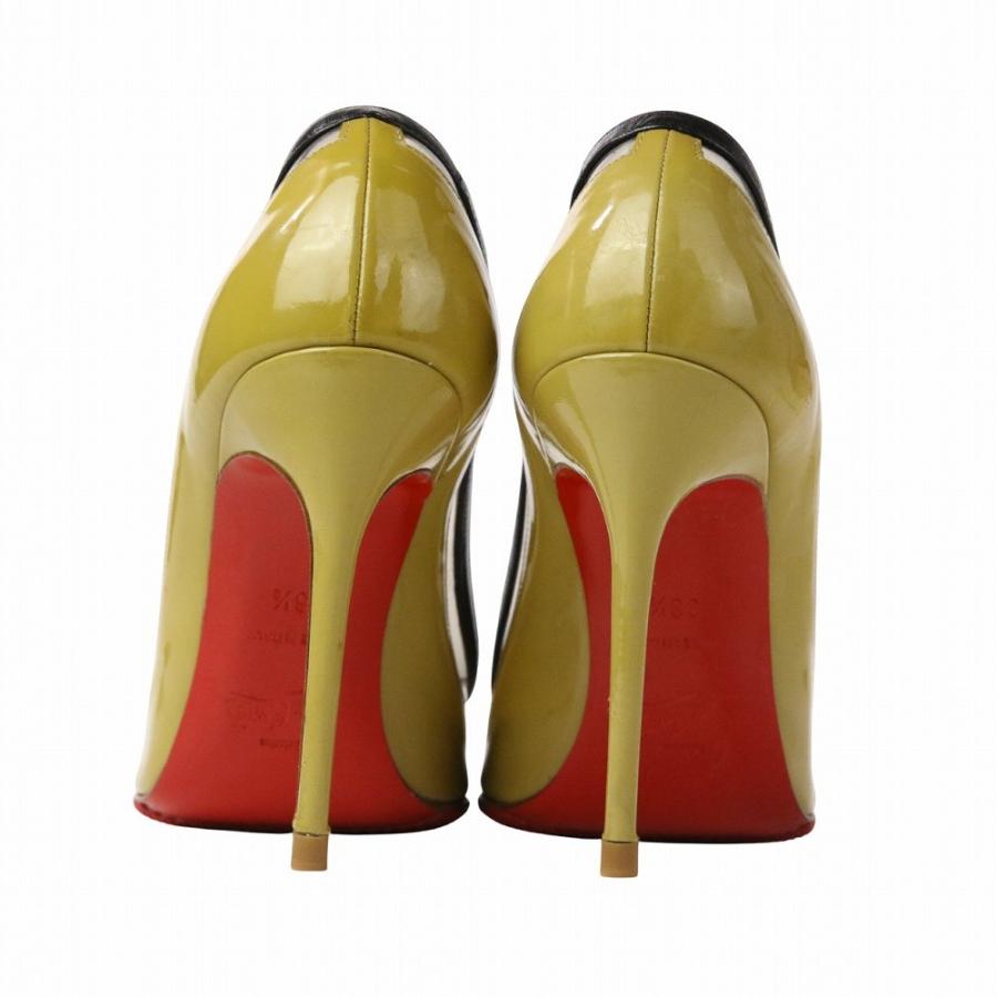 Christian Louboutin 良品 クリスチャンルブタン PUALANI 100 PATENT  