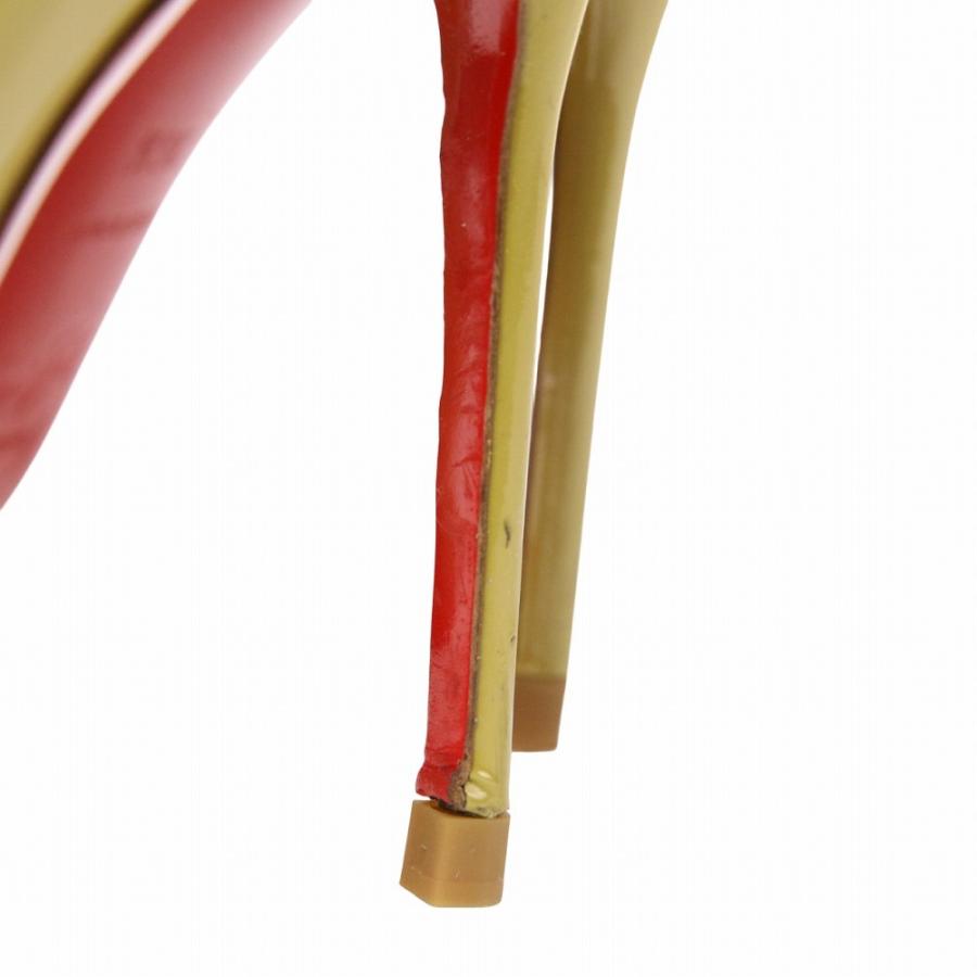Christian Louboutin 良品 クリスチャンルブタン PUALANI 100 PATENT  