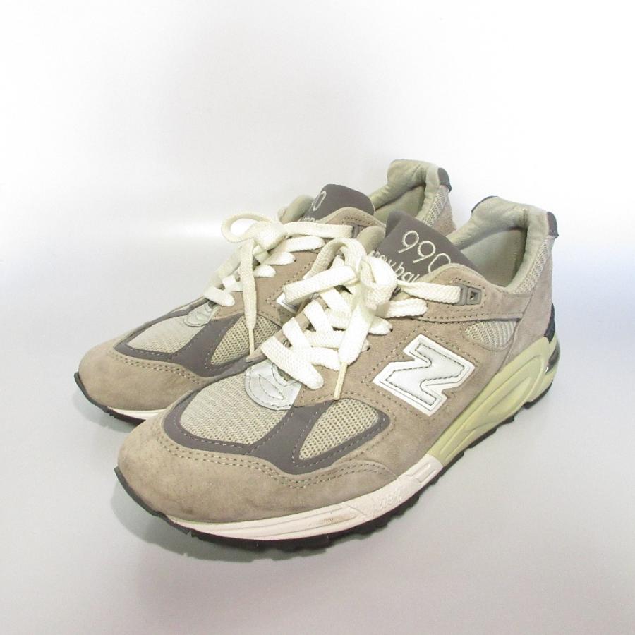 New Balance 良品 NEW BALANCE ニューバランス 990V2 スエード  
