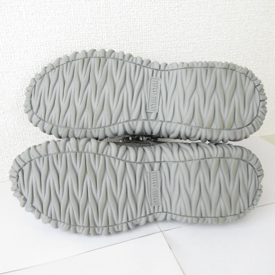 miu miu（ミュウミュウ） 美品 ビジュー クリスタル装飾