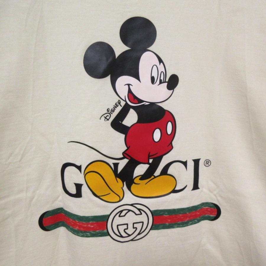 GUCCI 良品 グッチ ディズニーコラボ ミッキー ロゴプリント GUCCI 良品 グッチ ディズニーコラボ ミッキー ロゴプリント