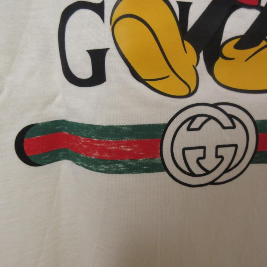 GUCCI 良品 グッチ ディズニーコラボ ミッキー ロゴプリント GUCCI 良品 グッチ ディズニーコラボ ミッキー ロゴプリント