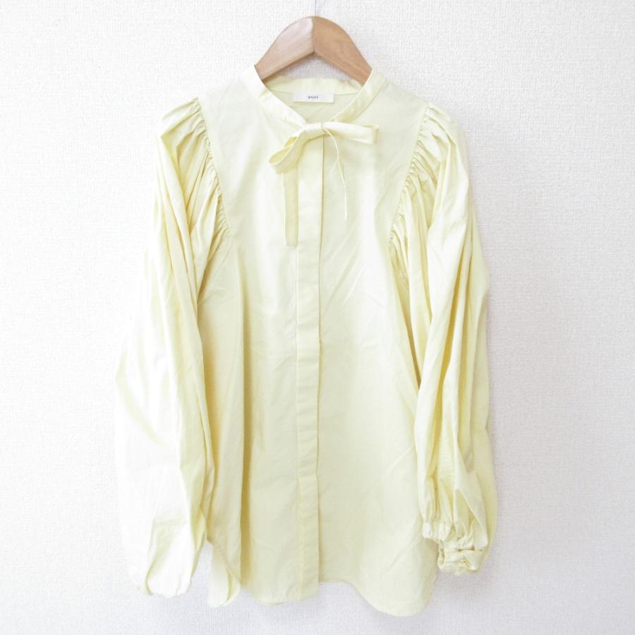 【Keikoさん専用】yori ヨリ ミニパフ ブラウス パフスリーブ yori(ヨリ) 21AWビックパフスリーブブラウスブラウスYR2121